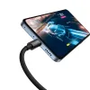 Baseus Superior SuperVOOC USB - Type C kábel 65W 1m fekete (CAYS000901) - 3. kép