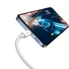 Baseus Superior SuperVOOC USB - Type C kábel 65W 1m fehér (CAYS000902) - 1. kép