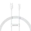 Baseus Superior SuperVOOC USB - Type C kábel 65W 1m fehér (CAYS000902) - 0. kép