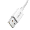 Baseus Superior SuperVOOC USB - Type C kábel 65W 1m fehér (CAYS000902) - 4. kép