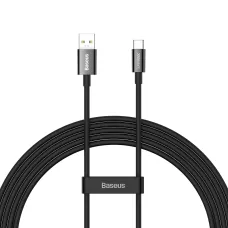 Baseus Superior SuperVOOC USB - Type C kábel 65W 2m fekete (CAYS001001)