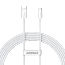 Baseus Superior SuperVOOC USB - Type C kábel 65W 2m fehér (CAYS001002)