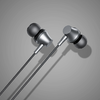Vipfan M17 vezetékes fülhallgató 3.5mm-es jack (fekete) - 1. kép