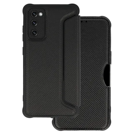 Samsung Galaxy S20 FE/Lite RAZOR fliptok fekete ütésálló Samsung Galaxy S20 FE/Lite RAZOR fliptok fekete ütésálló