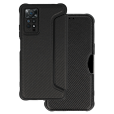 Xiaomi Redmi Note 11 Pro/Note 11 Pro 5G RAZOR fliptok fekete ütésálló