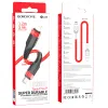 Borofone BU35 Influence Type C - Lightning kábel PD 20W 1.2m piros - 1. kép