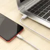 Borofone BX14 Linkjet USB - Type C kábel 2.4A 2m fehér - 4. kép