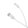 Borofone BX14 Linkjet USB - Type C kábel 2.4A 3m fehér - 0. kép