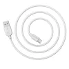 Borofone BX14 Linkjet USB - Type C kábel 2.4A 3m fehér - 3. kép