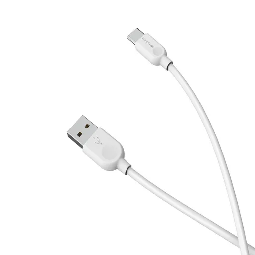 Borofone BX14 Linkjet USB - Type C kábel 2.4A 3m fehér