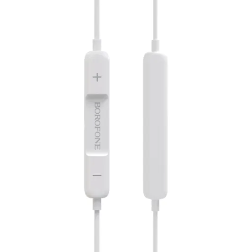 Borofone BM32 Plus fülhallgató Lightning csatlakozóval fehér