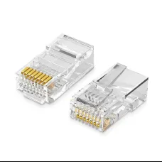 Ugreen RJ45 Ethernet csatlakozó, 8P / 8C, Cat.5 / 5e, UTP (50 db)