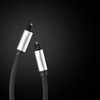 Ugreen Toslink Audio optikai kábel, fonott alumínium, 3m (ezüst) - 0. kép