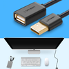 Ugreen US103 USB 2.0 hosszabbító kábel, 1.5 m (fekete) - 0. kép