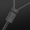 Ugreen AV102 kábel 2x RCA (Cinch) jack 3.5mm 10m (fekete) - 4. kép