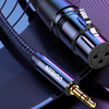 Ugreen AV182 XLR anya-3.5mm jack dugós kábel - 2 m (fekete) - 2. kép