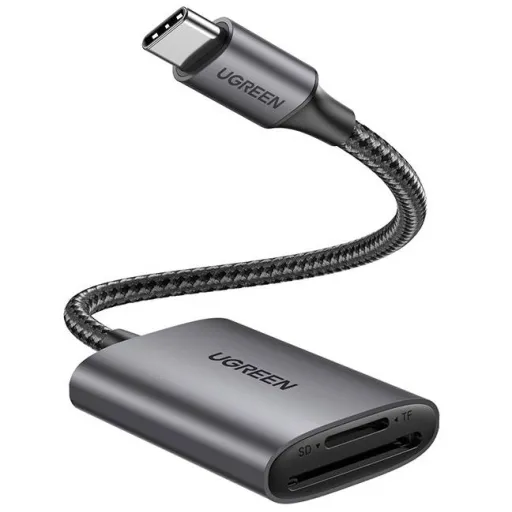 Ugreen CM401 USB-C microSD/SD kártyaolvasó (szürke)