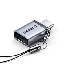 Ugreen US270 USB-A - USB-C OTG adaptér (sivý) Ugreen US270 USB-A - USB-C OTG adaptér (sivý)