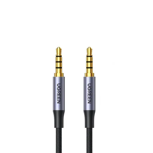 Ugreen AV183 Mini jack kábel 3.5 mm TRRS, AUX, 2m (fekete)