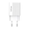 Vipfan E01 fali hálózati töltő adapter, 1x USB, 2,4A (fehér) - 2. kép