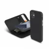 iPhone 12 Mini Moshi Overture tok levehető mágneses fliptok résszel Jet Black - 2. kép