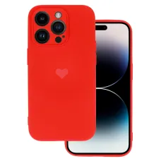 Xiaomi Redmi Note 11 Pro/Note 11 Pro 5G Vennus szilikon tok szív mintával piros