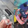 Xiaomi Mi Band 4 / 3 szilikon óraszíj fekete - 0. kép