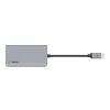 Belkin CONNECT USB-C 4 az 1-ben többportos adapter, HUB elosztó (AVC006btSGY) szürke - 0. kép