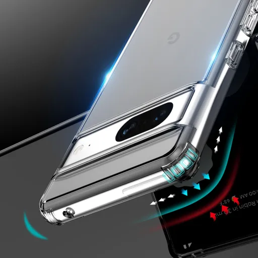 Google Pixel 7 Dux Ducis Clin armored tok átlátszó Google Pixel 7 Dux Ducis Clin armored tok átlátszó