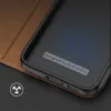 Samsung Galaxy S23 Dux Ducis Skin X2 mágneses fliptok barna - 2. kép