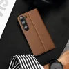 Samsung Galaxy S23 Dux Ducis Skin X2 mágneses fliptok barna - 3. kép