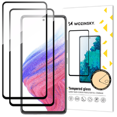Samsung Galaxy A54 5G Wozinsky Super Durable Full Glue Üvegfólia fekete kerettel 2 db