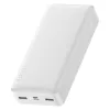 Baseus Bipow Power Bank 20000mAh 15W + USB-A - Micro USB 0,25m kábel fehér (PPBD050102) - 1. kép