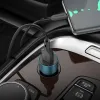 Borofone autós töltő BZ19A Wisdom USB QC 3.0 18W kék - 0. kép