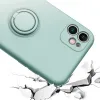 Samsung Galaxy S21 FE Vennus Silicone Ring tok piros - 1. kép