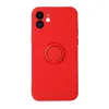 Samsung Galaxy S21 FE Vennus Silicone Ring tok piros - 0. kép
