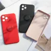 Samsung Galaxy S21 FE Vennus Silicone Ring tok piros - 2. kép