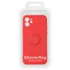 Samsung Galaxy S21 FE Vennus Silicone Ring tok piros - 3. kép