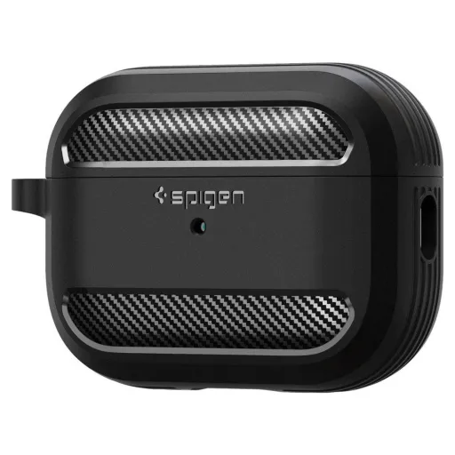 Spigen Rugged Armor AirPods Pro 1/2 tok matt fekete