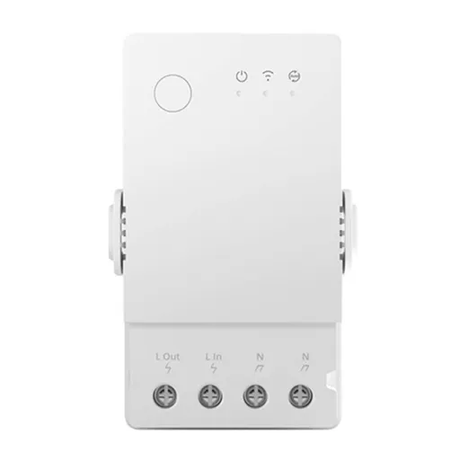 Sonoff THR316 WiFi-s kapcsoló páratartalom- és hőmérsékletmérő funkcióval