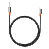 Mcdodo CA-0780 Lightning - 3.5mm AUX mini jack kábel, 1.2m (fekete) - 1. kép