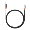 Mcdodo CA-0780 Lightning - 3.5mm AUX mini jack kábel, 1.2m (fekete) - 3. kép