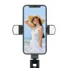 Mcdodo SS-1771 selfie bot, szelfibot LED világítással és távirányítóval (fekete) - 1. kép