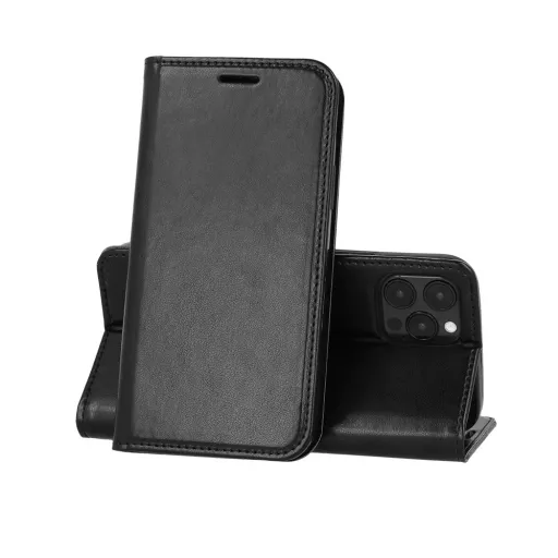 Samsung Galaxy A14 4G/5G Mágneses Elite Book fliptok fekete Samsung Galaxy A14 4G/5G Mágneses Elite Book fliptok fekete