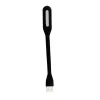 Mini Led USB szilikon lámpa fekete - 1. kép