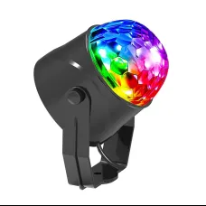 RGB LED diszkógömb projektor távirányítóval