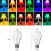 RGB színes LED izzó 10W távirányítóval - 4. kép