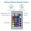 RGB színes LED izzó 15W távirányítóval - 2. kép