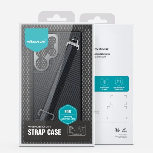 Samsung Galaxy S23 Ultra Nillkin Strap tok fekete