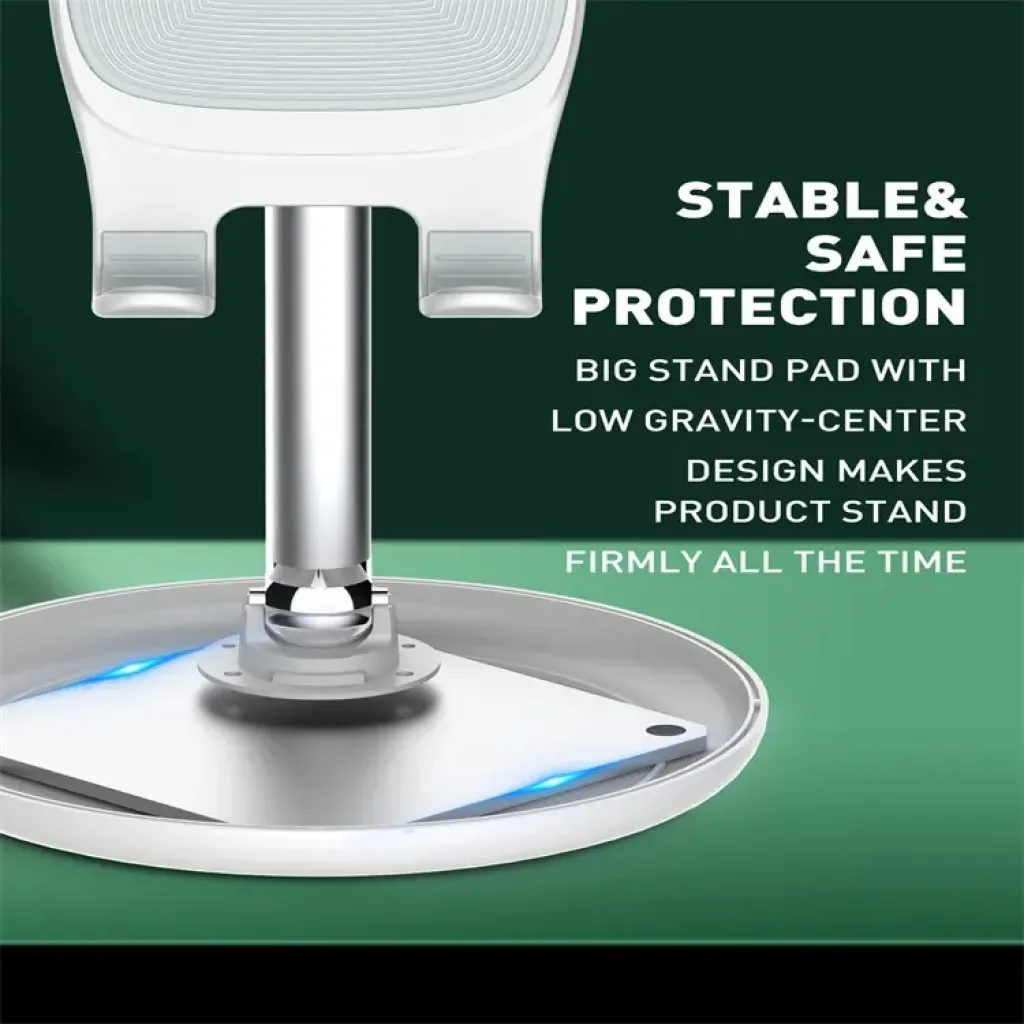 LDNIO MG05 univerzális asztali telefon/tablet állvány fekete - sötétszürke - 7